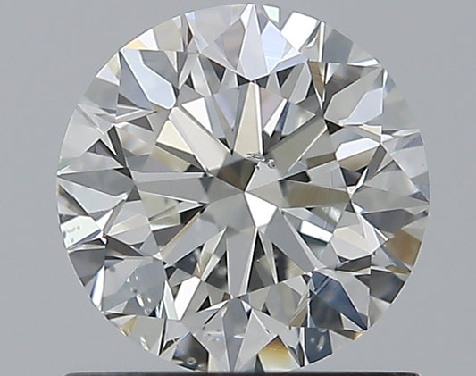 0.90CT ROUND SI1 I WH