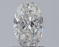 0.80CT OVAL SI1 F WH