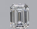 0.50CT EMERALD SI1 E WH
