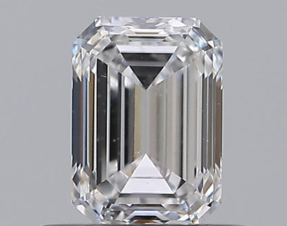 0.60CT EMERALD SI1 D WH