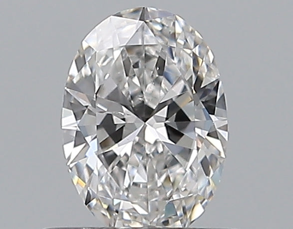 0.42CT OVAL SI2 E WH
