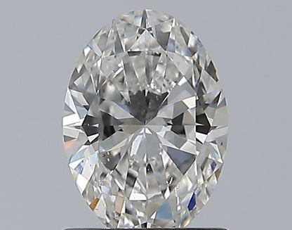0.81CT OVAL SI2 G WH