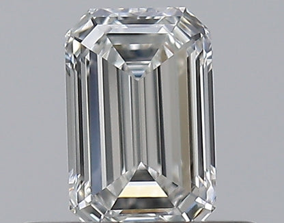 0.37CT EMERALD VVS1 H WH