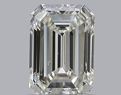 0.68CT EMERALD SI1 J WH