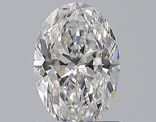 0.90CT OVAL SI2 F WH