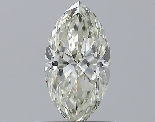 0.77CT MARQUISE VVS2 K WH