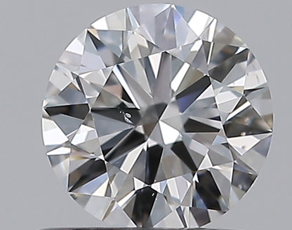 0.60CT ROUND SI1 D WH