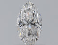 0.40CT MARQUISE SI1 D WH