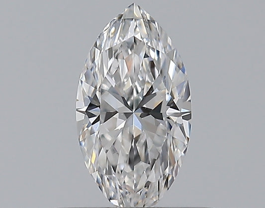 0.40CT MARQUISE SI1 D WH