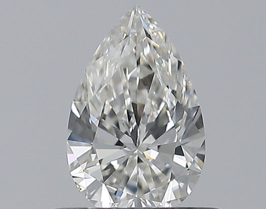 0.46CT PEAR SI2 G WH