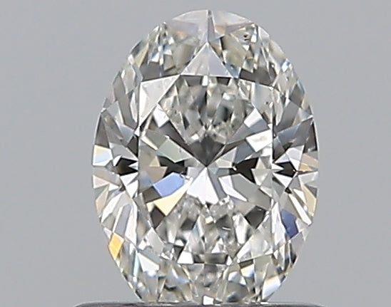 0.60CT OVAL SI1 F WH