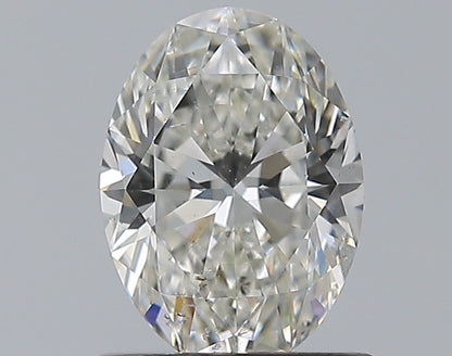 0.90CT OVAL SI2 H WH