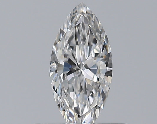 0.40CT MARQUISE VVS2 D WH