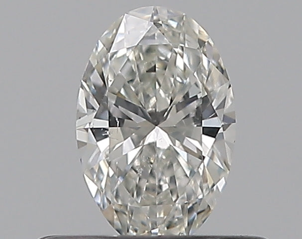 0.36CT OVAL SI1 H WH