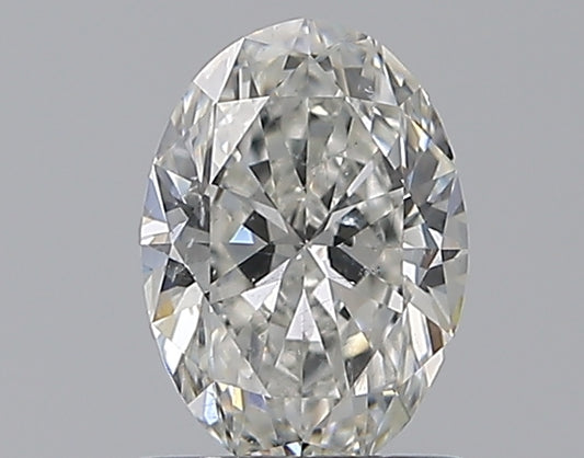 0.80CT OVAL SI2 H WH