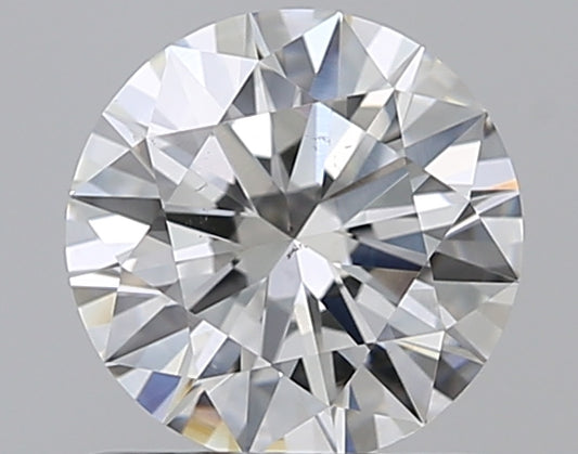 0.75CT ROUND SI1 G WH