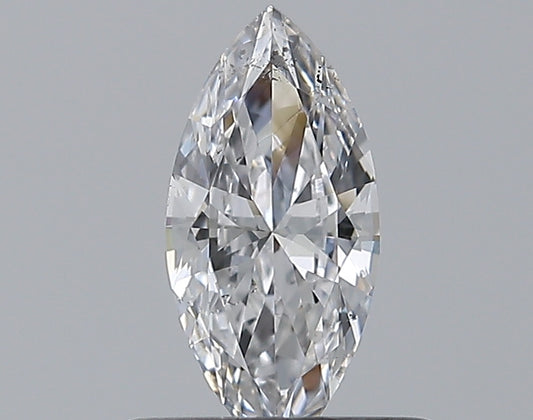 0.40CT MARQUISE SI2 D WH