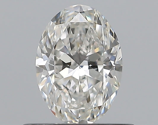 0.52CT OVAL SI1 F WH