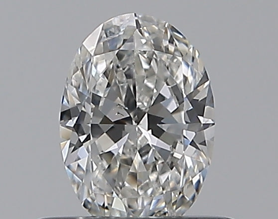 0.40CT OVAL SI1 F WH