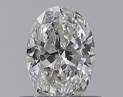 0.40CT OVAL SI1 F WH