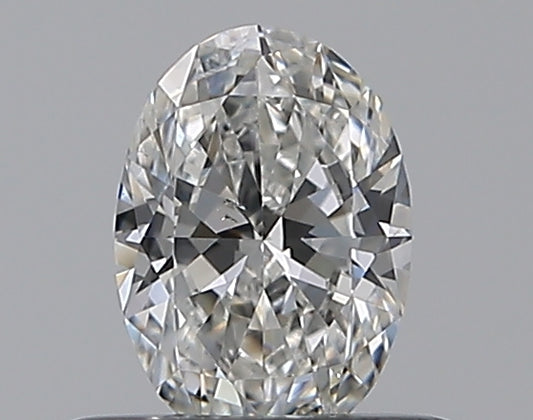 0.40CT OVAL SI1 F WH