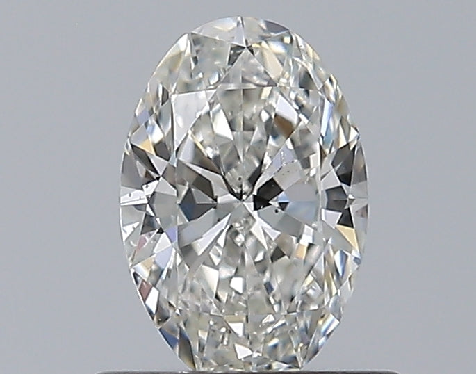 0.60CT OVAL SI1 G WH