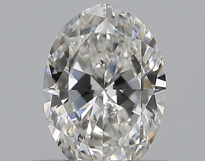 0.40CT OVAL SI1 F WH