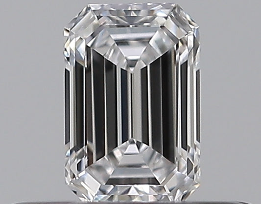 0.30CT EMERALD VVS2 D WH