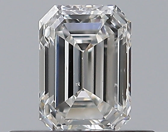 0.40CT EMERALD SI1 F WH
