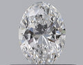 0.30CT OVAL SI1 D WH