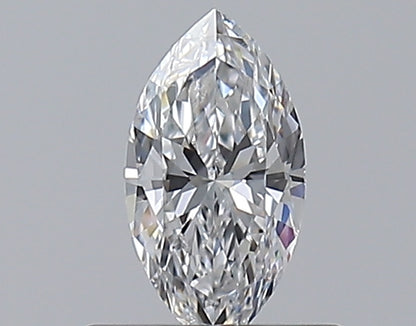 0.40CT MARQUISE SI1 D WH