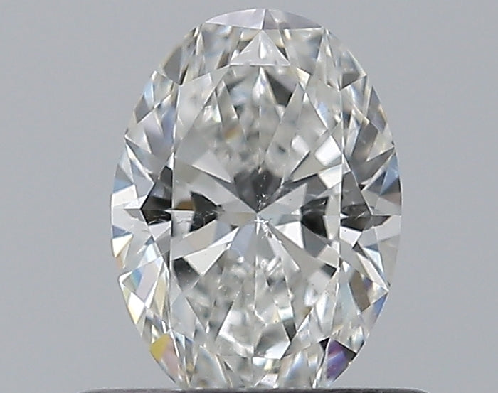 0.50CT OVAL SI1 G WH
