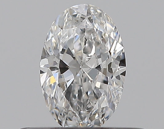 0.31CT OVAL SI1 E WH