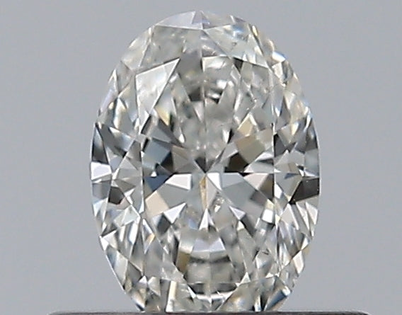 0.30CT OVAL SI1 G WH
