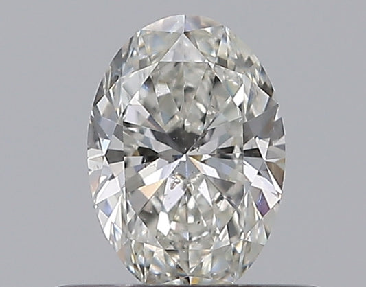 0.41CT OVAL SI2 H WH