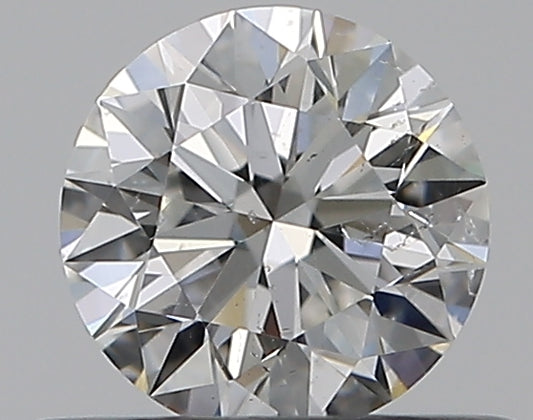 0.38CT ROUND SI2 G WH