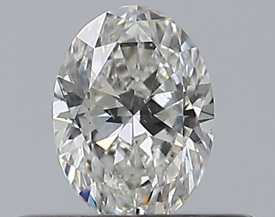 0.31CT OVAL SI1 G WH