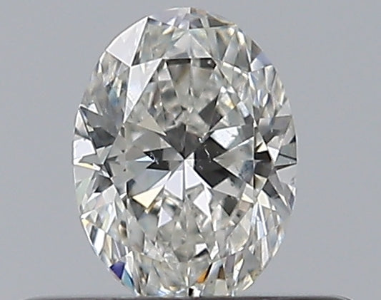 0.31CT OVAL SI1 G WH