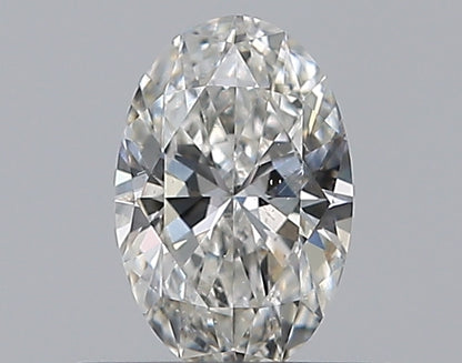 0.40CT OVAL SI1 H WH