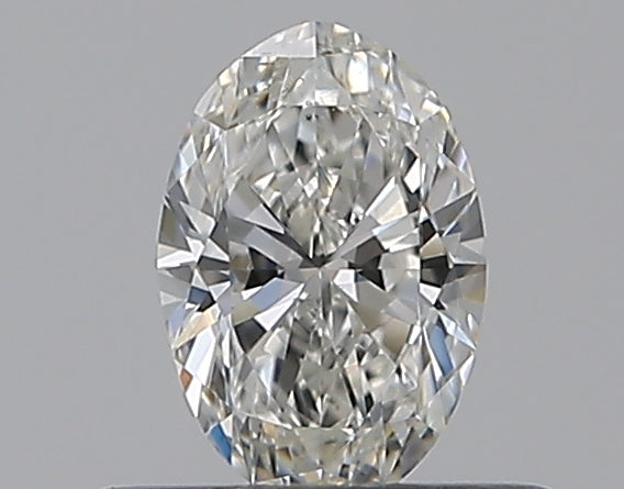 0.33CT OVAL SI1 G WH