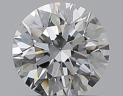 0.75CT ROUND SI1 G WH