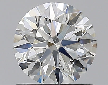 0.90CT ROUND SI1 H WH