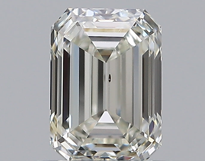 0.81CT EMERALD SI1 J WH