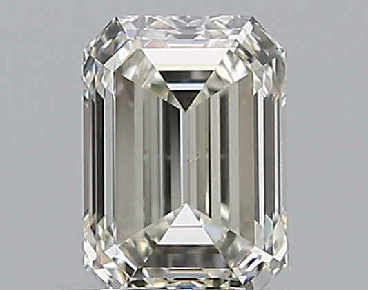 0.65CT EMERALD VS2 J WH