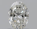 0.53CT OVAL SI1 G WH