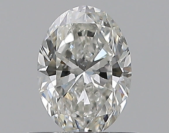 0.53CT OVAL SI1 G WH