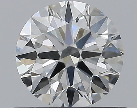 0.59CT ROUND SI1 G WH