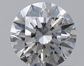 0.59CT ROUND VVS1 D WH