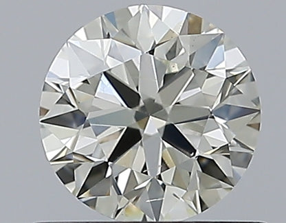 0.65CT ROUND SI1 K WH