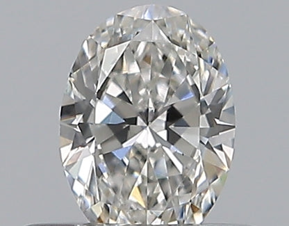 0.30CT OVAL SI1 F WH